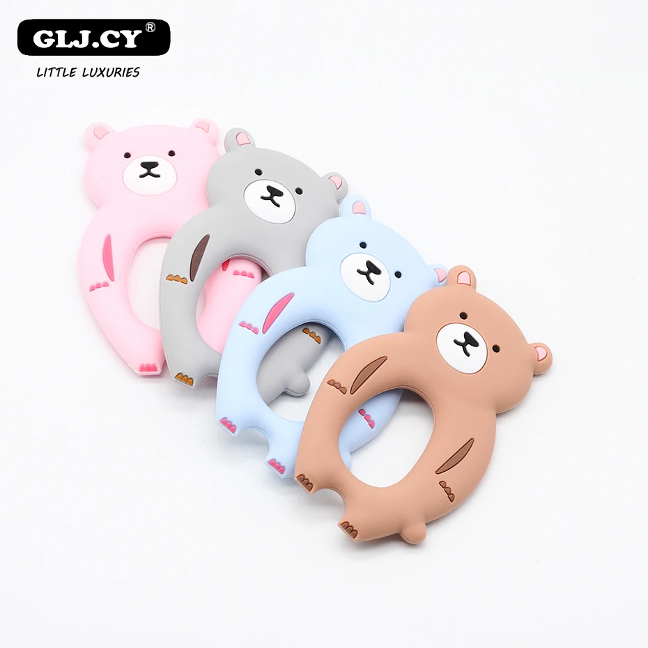 5 шт. силиконовые бусины прорезыватели для зубов|Соска-пустышка| |