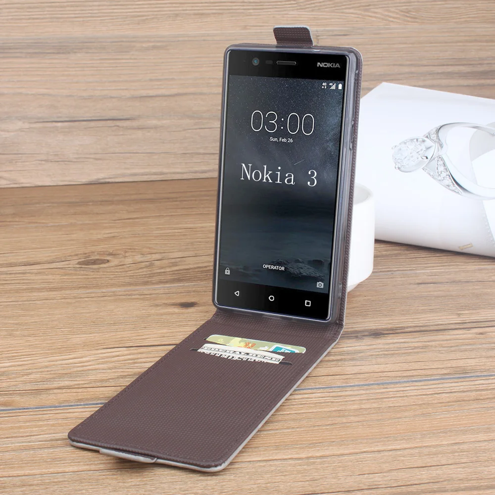 Кожаный чехол-бумажник с откидной крышкой для Nokia 3, Nokia 5, Nokia 6, 7, 8, 9, сумка для мобильного телефона, чехол для Nokia Lumia 640, XL, 540, чехол с подставкой