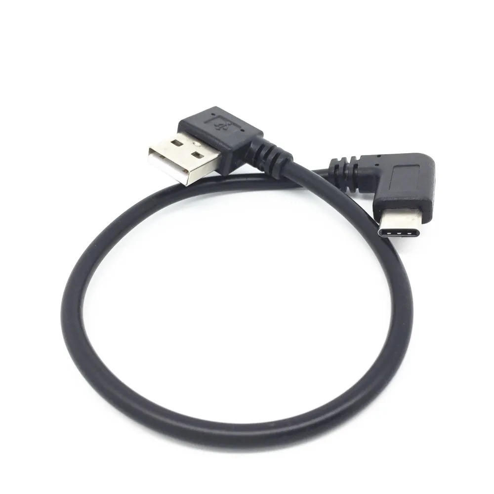 Угловой USB-кабель с разъемом под углом 90 градусов Кабели USB Type-C для HTC U11 EYEs + LIFE U UITA