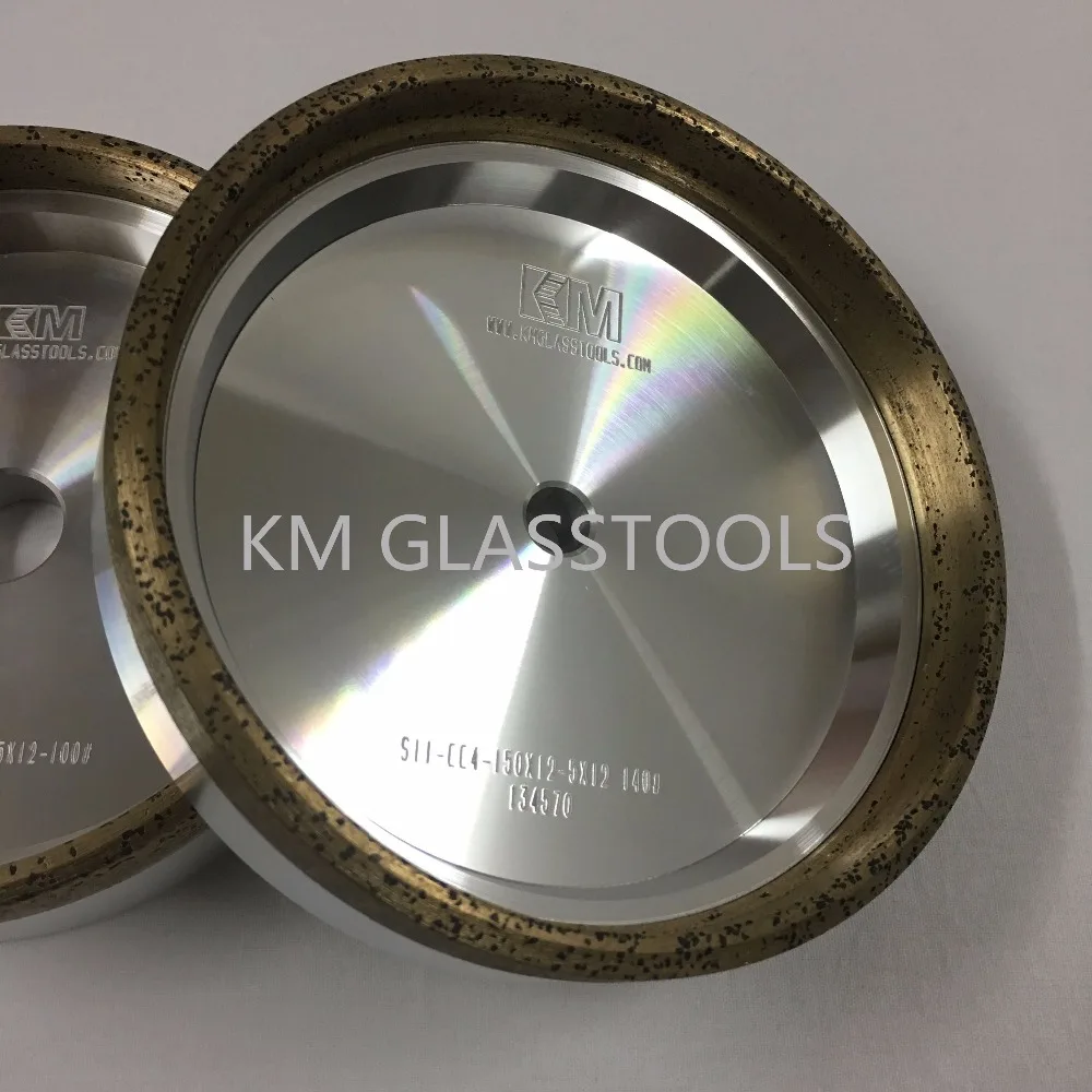 Высокое качество! Алмазное Колесо чашки(непрерывное) 150xd-5x12mm для стекла скашивая машина. S11-CC4