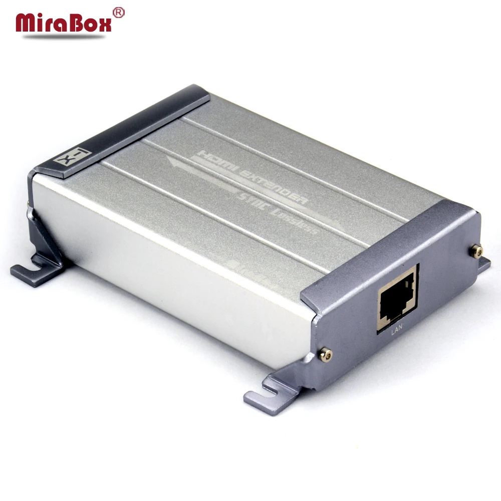 Один кабель передатчик и приемник HDMI удлинитель по CAT5 RJ45 разъем поддержка без