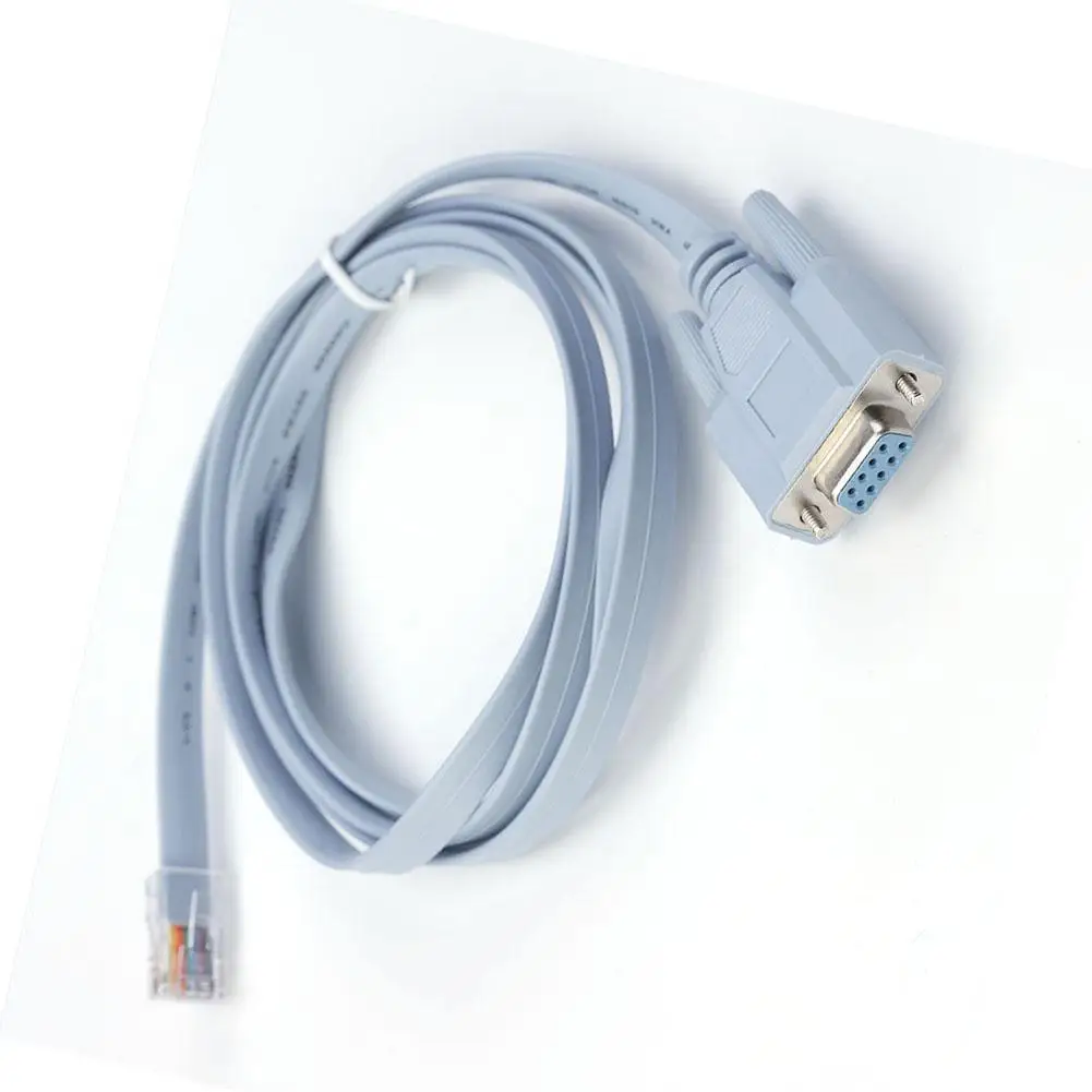 Горячая продажа сети RJ45 к RS232 порт Серийный DB9 Женский маршрутизатор удлинитель