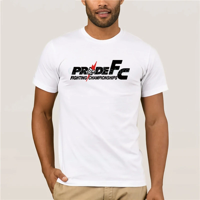 Для мужчин с принтом короткий рукав Футболка тренд дизайнер PRIDE FC смешанных