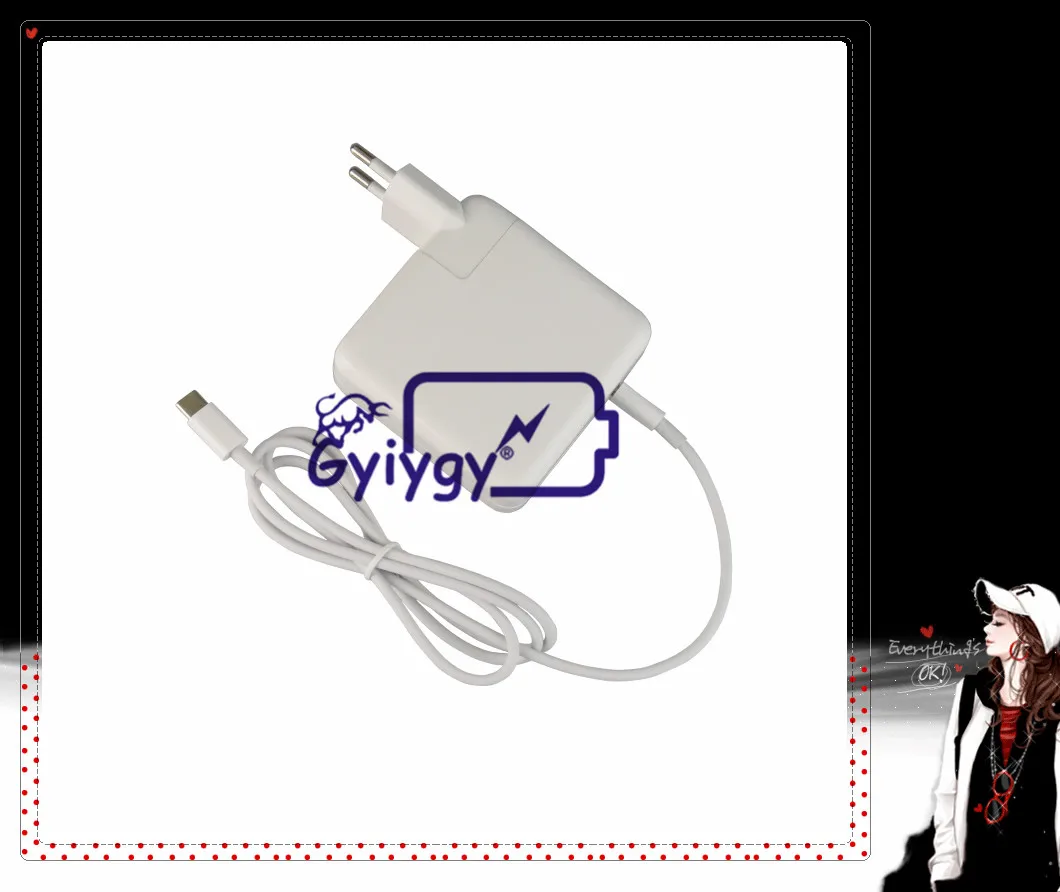 Зарядное устройство USB Type-C 61 Вт с кабелем для зарядки | Компьютеры и офис