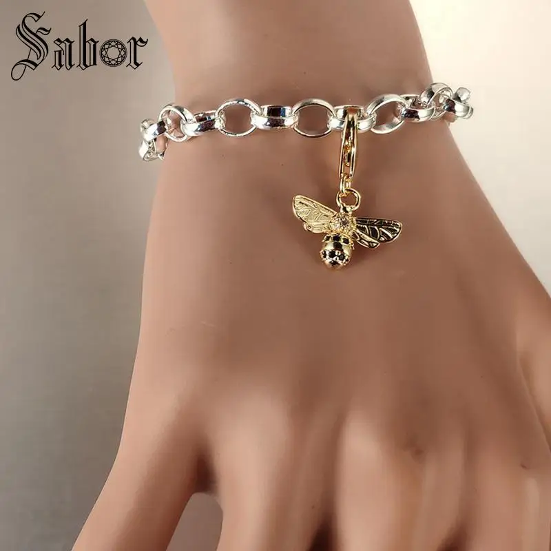 Подвески золотого цвета сделай сам для браслетов и ожерелий ювелирные изделия