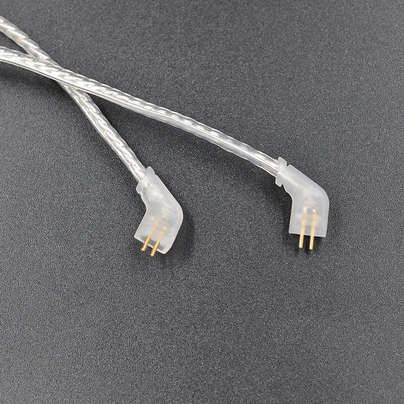 Обновленный кабель KZ 3 5 мм/2 мм сбалансированный посеребренный 2pin с посеребренным