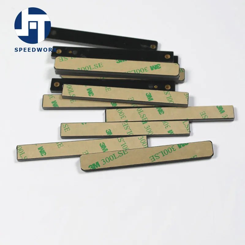 Печатная плата RFID 65*4 мм на металле с двумя отверстиями для управления