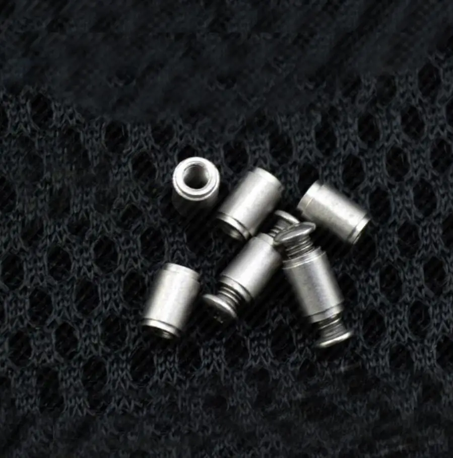 

M2.5 Knives DIY screw Nut tools Knife handle plate Fastening UK style 304 Steel rivet making knife screw
