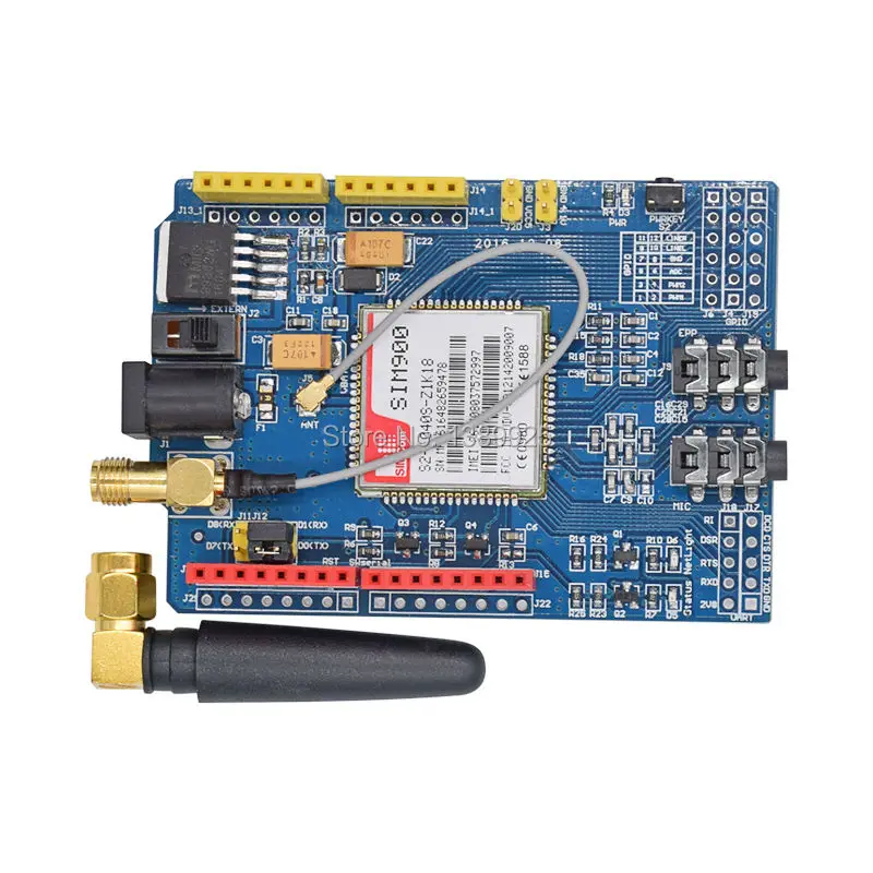 1 шт./лот SIM900 GPRS/GSM плата модуль комплект для Arduino | Электронные компоненты и