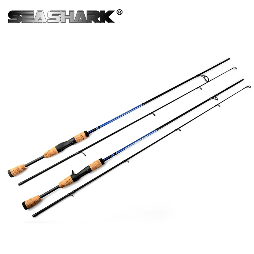 SEASHARK Удочка спиннинговая 2 сек 602 м 1 8 углеродное волокно действия мощность 6 12 г
