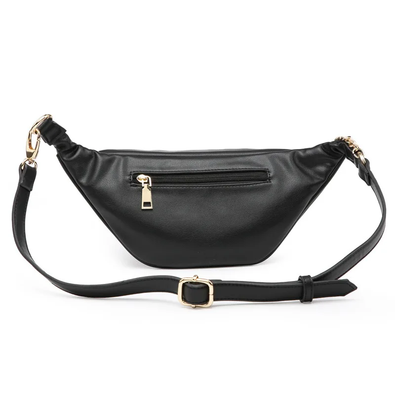 Gradosoo Fashion Waist Pack For Women Fanny Casual Chain Chest Bag Male Money Belt New Travel Mobile Phone Bags A027 | Багаж и сумки