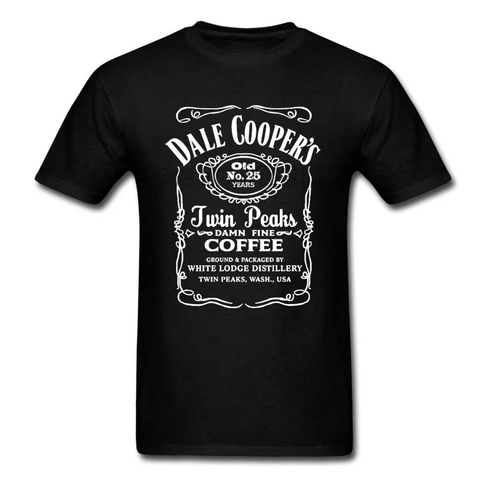 Футболка Twin Peaks Мужская с коротким рукавом и круглой шеей для взрослых Новое