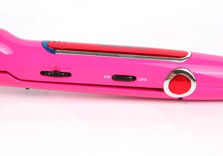 2 в 1 выпрямитель для волос щипцы завивки Инструменты укладки kemei