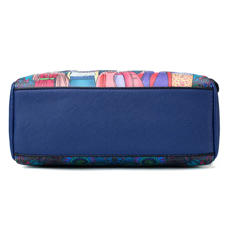 2019 летняя модная женская сумка сумки с героями мультфильмов ПУ на плечо