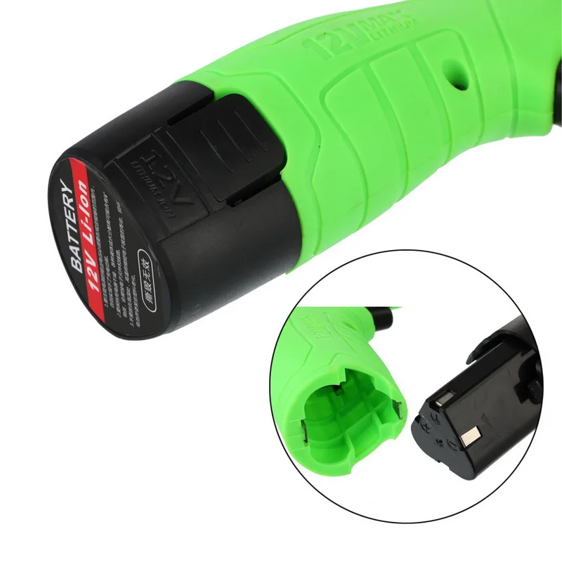 12 В электрическая шуруповерт аккумуляторная дрель литиевая батарея