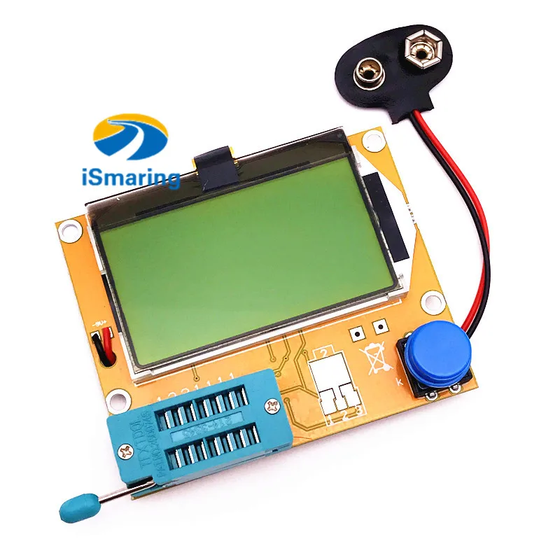 Официальный iSmaring Mega328 тестер транзисторов Диод Триод Емкость ESR метр MOS/PNP/NPN L/C/R