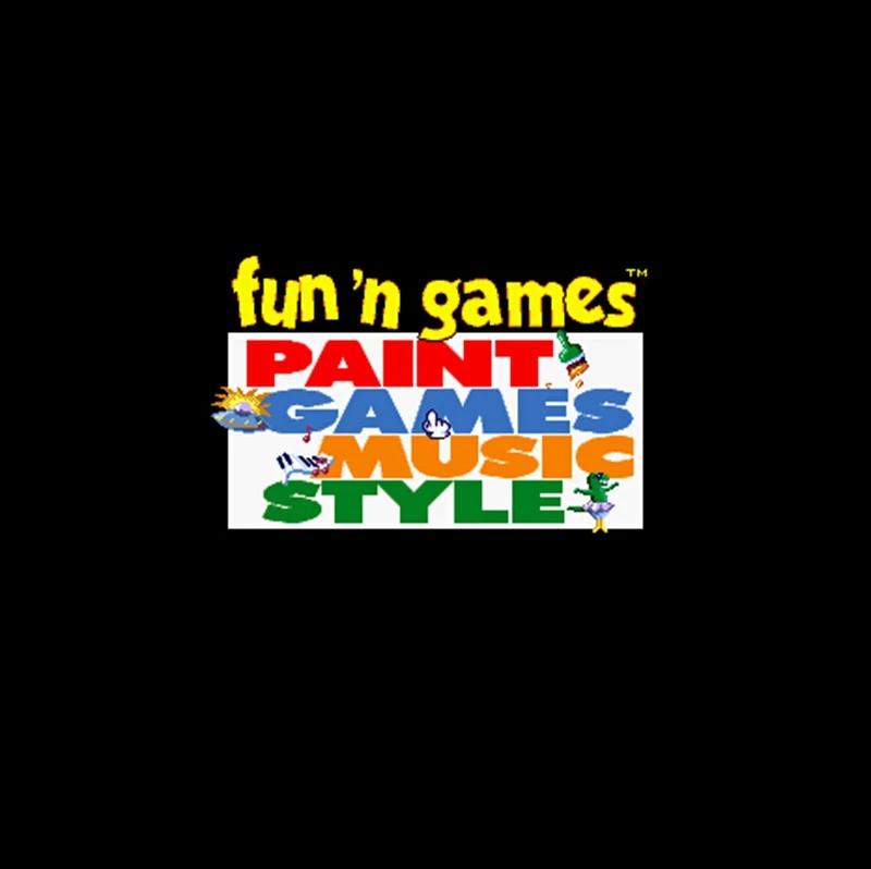 

16-битная большая серая игровая карта Fun 'N Games для игроков NTSC, Прямая поставка