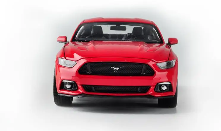1:24 передовая игрушечная машинка из сплава, Ford mustang GT, литая металлическая модель, 2 двери, Игрушечная машина, драгоценная Коллекционная модель