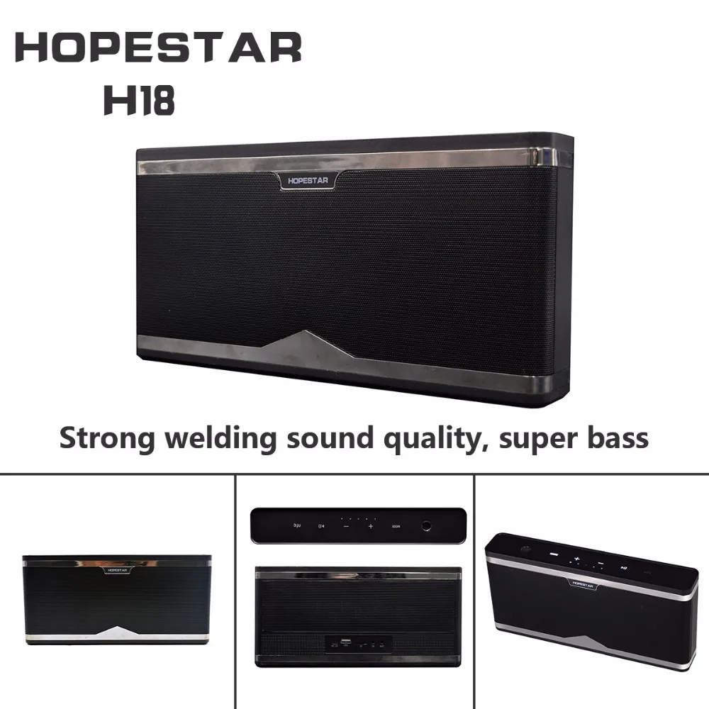 HOPESTAR H18 power bank bluetooth динамик с NFC портативный открытый сабвуфер динамика 2400 мАч