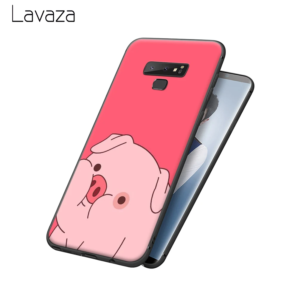 Мягкий чехол Lavaza Funny Pig Для Galaxy A3 A5 2016 2017 A6 plus A7 A8 A9 J6 2018 A10 30 40 50 70 |