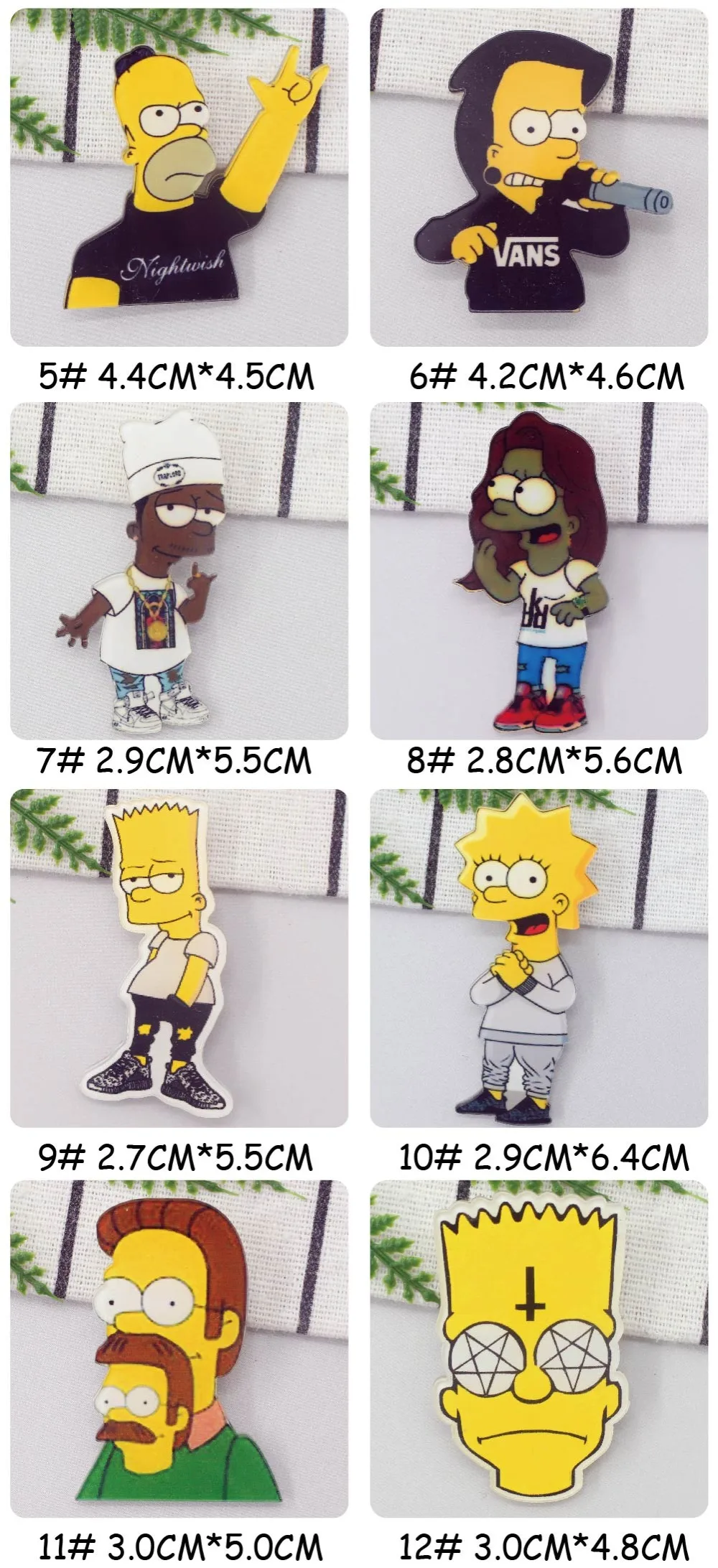 TQ 1 шт. микс желтый человек мультфильм значки на булавке Kawaii значок bacgets на рюкзаке Значки для одежды акриловые значки Z10