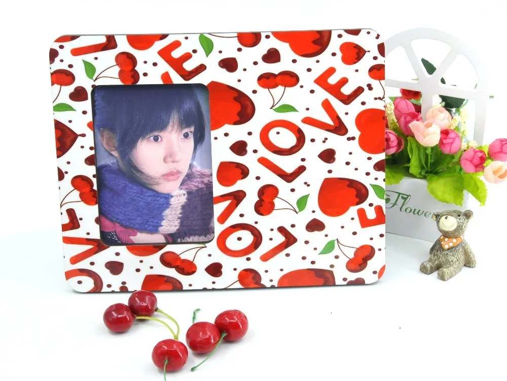 100 шт./лот сублимационная пустая деревянная фоторамка сделай сам для фотографий