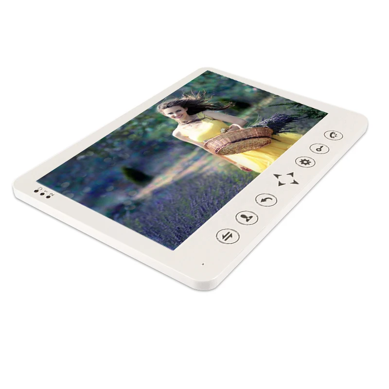 Homefong 10 Inch White Home Security Video intercom 1/3'ɼMOS 1200TVL Camera Day Night Vision Indoor Monitor Recording |