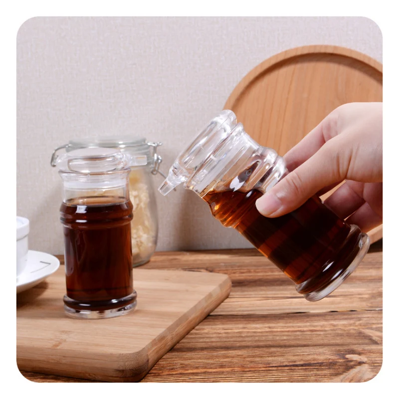Экологически чистая акриловая бутылка соевого соуса уксуса оливкового масла