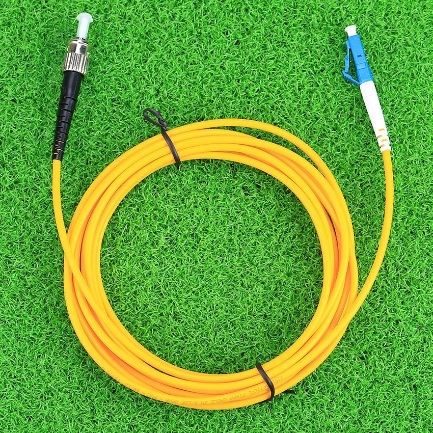 ST LC одноядерный волоконный Перемычка одномодовый 3 метра отрезок провода ст