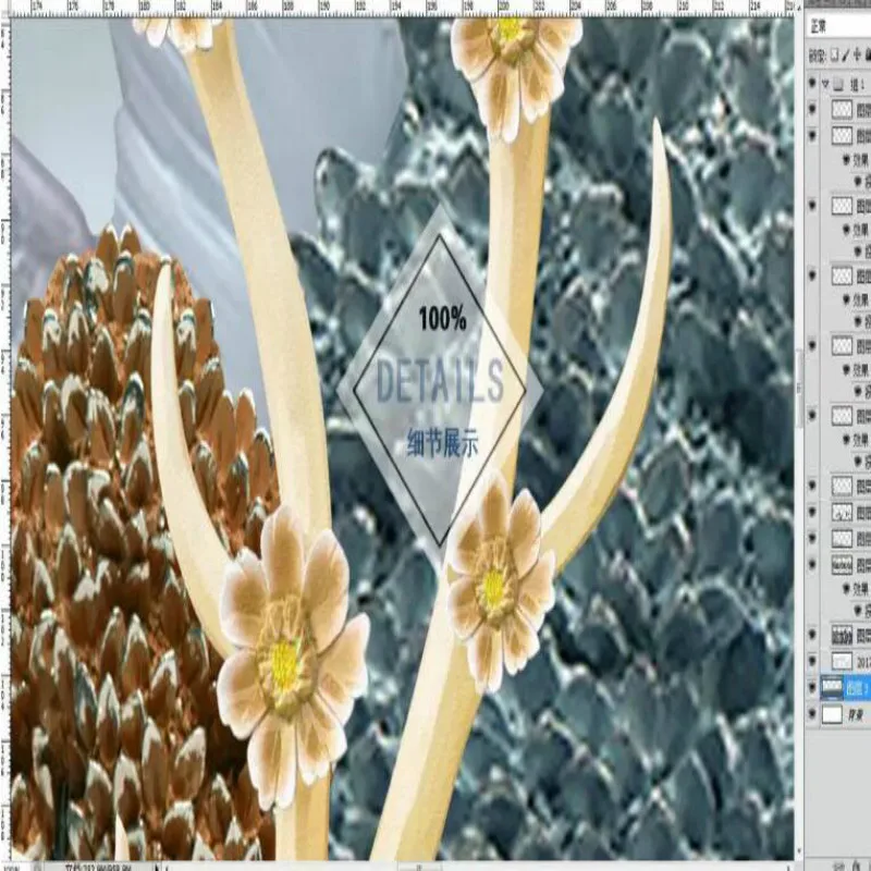 3D стерео винтажные обои с изображением леса оленя животных для отеля клуба дома