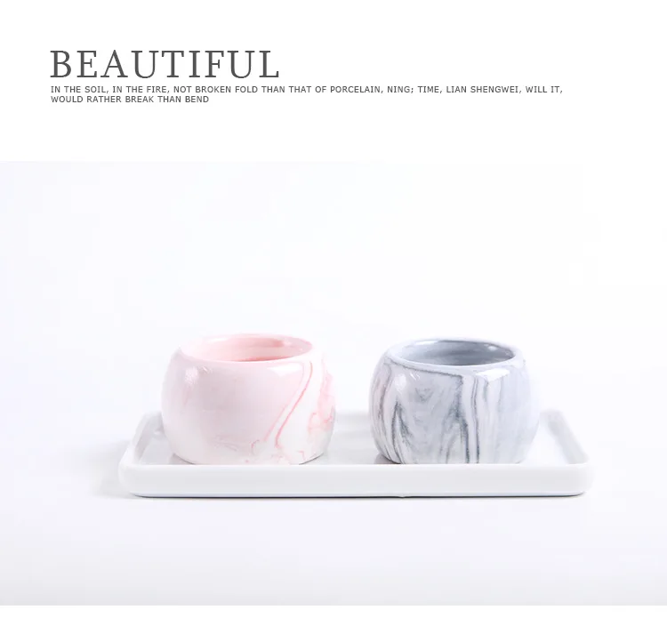 Креативный керамический Мраморный держатель для электрической зубной щетки