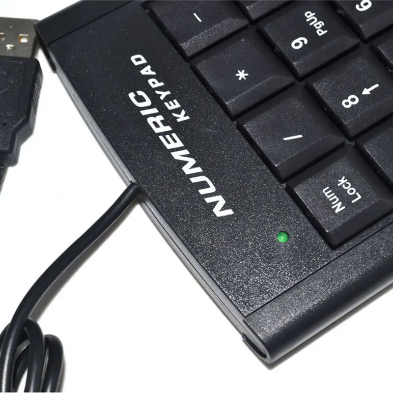 Мини USB 19 клавиш цифровая числовая Клавиатура для ноутбука Настольный ПК разъем |