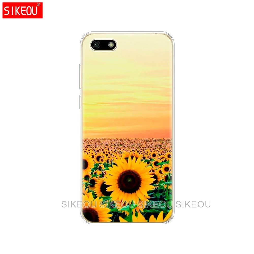 For Huawei Honor 7S 5.45" Case Huawei 7S Cover Soft TPU Various Coque Honor 7S 7 S Phone Case Fundas For Huawei Honor7S - Цвет: 10495
