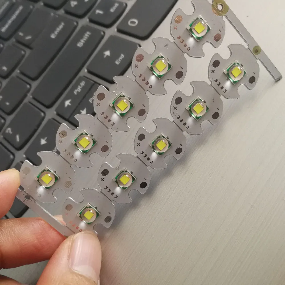 CREE XML XM-L T6 светодиодный U2 10 Вт белый чип высокой мощности на 12 мм 14 16 20 PCB | Лампы и