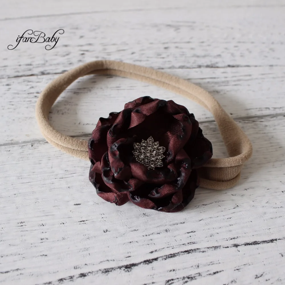 Девушка Для женщин повязка на голову в цветочек повязка на голову burn flower вышитая с цветочным принтом повязка на голову, по 1 шт