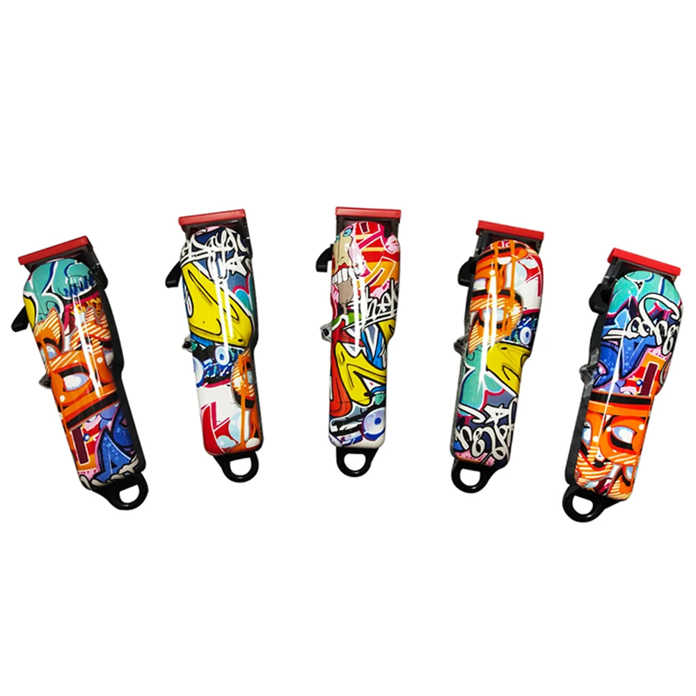 CHJ профессиональная красочная машинка для стрижки волос перезаряжаемый триммер