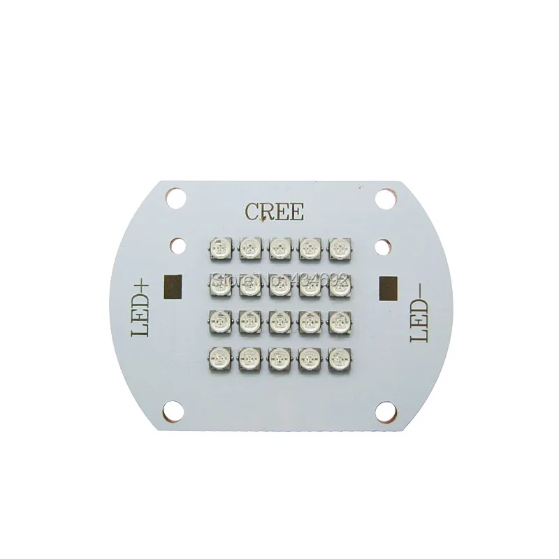 Светодиодный излучатель Cree 100 Вт 6000 К теплый белый 3000 ярко синий 450 нм