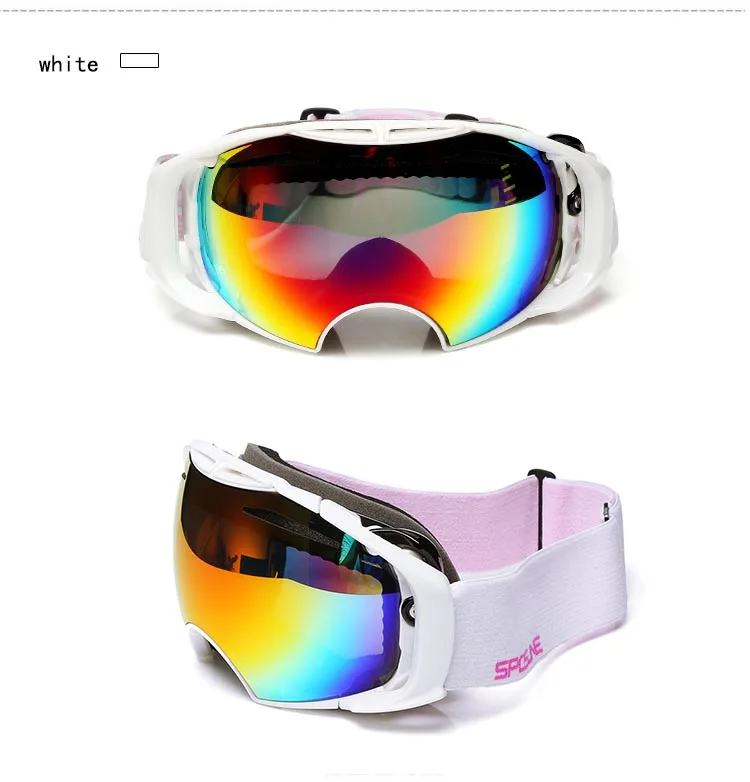 Sposune SNOW-4300 детские лыжные очки для лыжников детские очки Сноубординг очки для катания на коньках UV400 противотуманные очки Лыжная маска