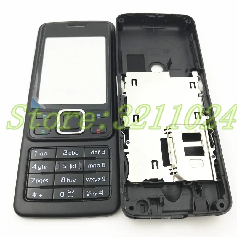 Для Nokia 6300 корпус крышка дверная рама+ задняя крышка батареи+ клавиатура+ логотип