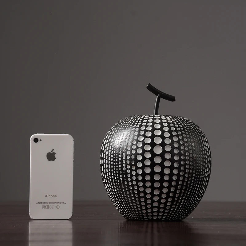 Европейский минималистичный декор Apple ремесла из смолы креативные предметы