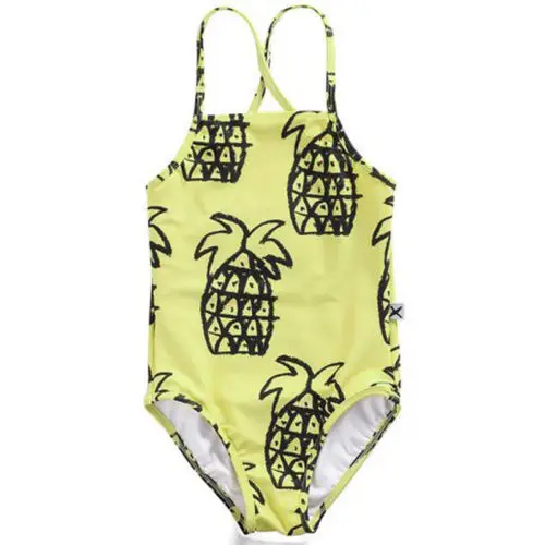 2018 Summer Baby Kids Girl One-Piece Swimming Swimsuit Swimwear Beachwear Bathing Suits 1-5T | Детская одежда и обувь