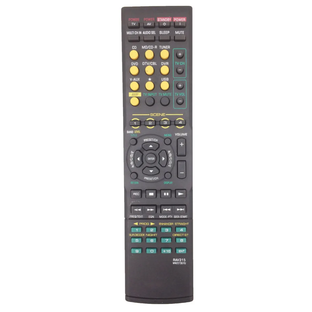 Дистанционное управление для Yamaha rav315 yht380 wj409300 htr-6040 wn22730 htr-6050 аудио приемник rx-v450 |