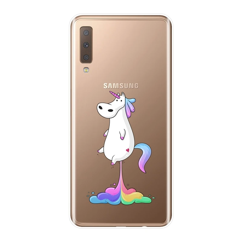 Чехол для Samsung Galaxy A6 A8 Plus 2018 A3 A5 2016 2017 A7 | Мобильные телефоны и аксессуары