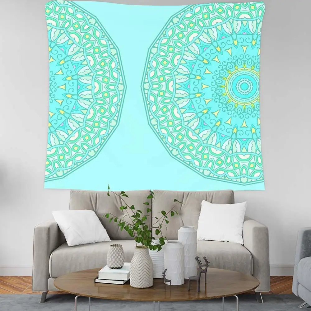 

wall mandala dcor strand doek mandala tapiz tapestry purple wall hanging polyester drop shipping mandala beach sheet
