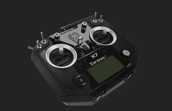 black x7 FrSky ACCST Taranis Q X7 QX7 2,4 GHz 16CH TransmitterFrsky 2,4G 16CH ACCST Taranis Q X7S без приемника для мультикоптера RC - Цвет: black x7
