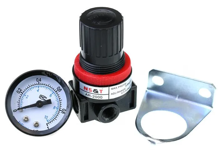 AR-2000 G1/4 ''пневматический мини Регулятор давления воздуха
