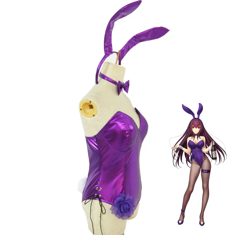 Игра Fate/Grand Order Scathach карнавальный костюм FGO платье официантки женский сексуальный