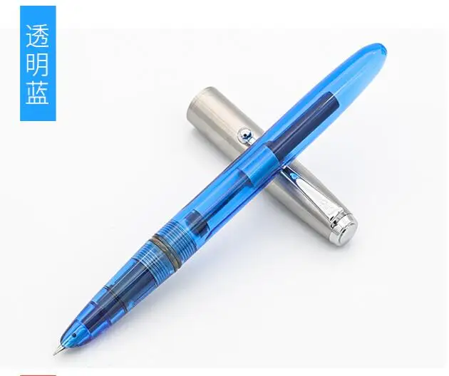 O Перьевая ручка Jinhao 0,38 мм с капюшоном Перо дерево металл практика письма Подарочные ручки для студент, школа, офис принадлежности 1 шт./лот - Цвет: O
