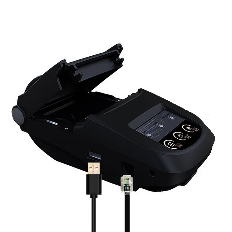 Мини Bluetooth + USB принтер Android термопринтер беспроводной чековый мобильный