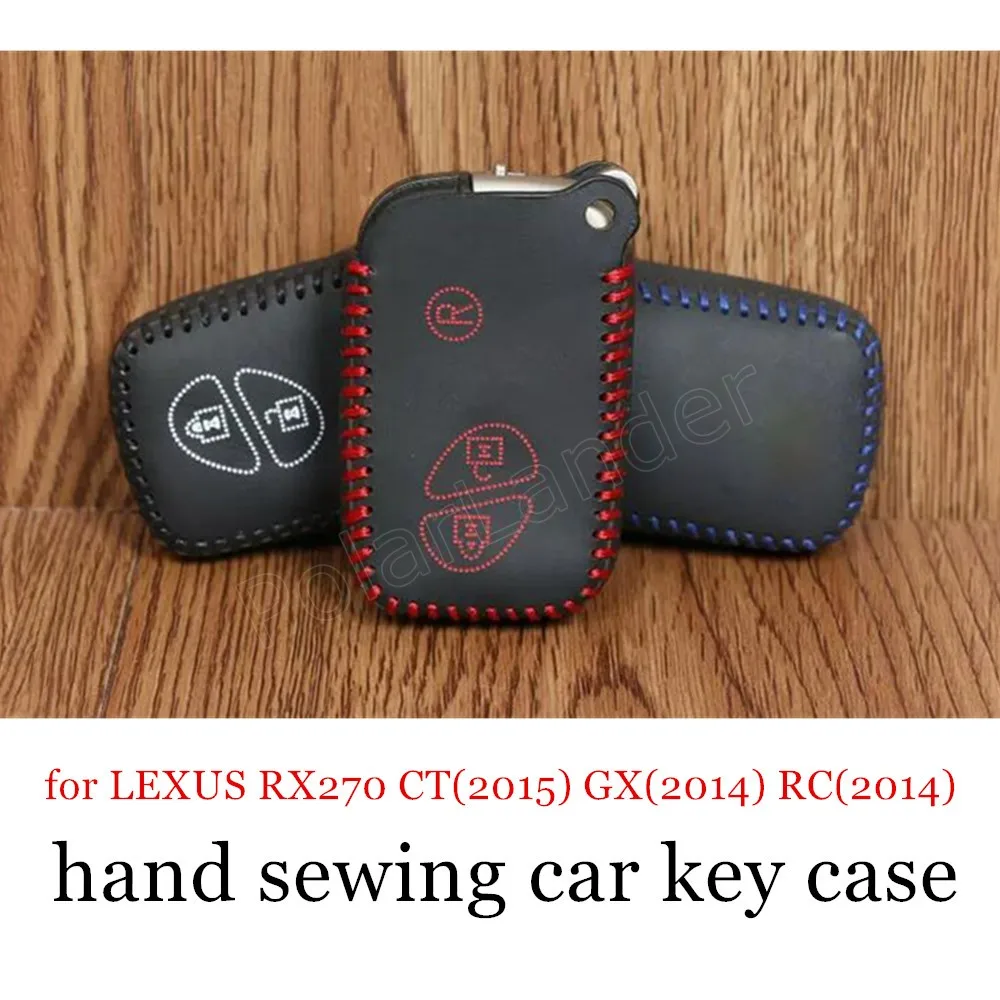 Только красный только хит продаж кожаный чехол для автомобильного ключа ручная
